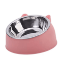 2 x SpineRelief™ Tilted Cat Bowls Ceramic Base - SpineRelief Pet Co